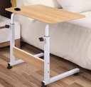 Ver imagem 1 de Mesa Mesinha Lateral Cama Multiuso Notebook Café Porta Copo:madeira