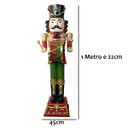 Ver imagem 3 de Quebra Nozes Boneco Soldado Natal Natalino Luzes Som Tambor Led Decoraçao Cenario Espaço Casa Loja S