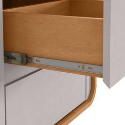 Cama de Casal com 2 Mesas de Cabeceiras Loop - 19