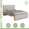 Cama de Casal com 2 Mesas de Cabeceiras Loop - 4