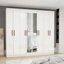 Ver imagem 1 de Guarda-Roupa Stanley 8 Portas 4 Gavetas Plus Branco