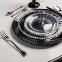 Ver mais imagens de Kit 24 Pratos Rasos de Vidro Cristal 28cm Transparente Pearl Wolff Restaurante Buffet Redondos