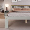 Ver imagem 5 de Cama de Casal Júlia de Madeira Maciça com Lastro