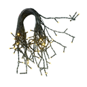 Ver imagem 1 de Cascata Estrobo 6m 250 Leds Branco Quente Fio Verde 220v Uso Externo Profissional