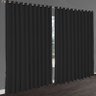 cortina para apartamento varao Turin 2,80 x 2,40 preto - 1