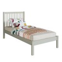 Ver imagem 2 de Cama de Solteiro Lucy de Madeira Maciça com Lastro