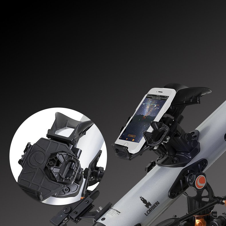 Telescópio Refrator Lorben Smartphone 80mm f/11 900mm Lente Barlow com Tripé - 7