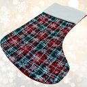 Ver imagem 5 de Enfeite Natalino Meia de Natal Decorativo Artesanal de 45cm