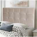 Ver imagem 2 de Cabeceira De Cama Box Luiza Queen 160cm X 106cm Suede Preto Mz Decor