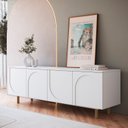 Ver imagem 1 de Rack Prateleiras Ajustáveis 160cm X 60cm X 45cm Capela