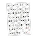 Ver imagem 1 de Adesivo Etiqueta Organizador Identificador De Fios E Cabos