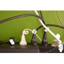 Ver imagem 3 de Adesivo Etiqueta Organizador Identificador De Fios E Cabos