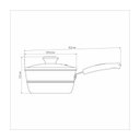 Ver imagem 5 de Panela Tramontina Sicilia Aluminio Excellent Avelã 18 Cm