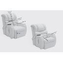 Ver imagem 5 de Cadeira Poltrona Reclinável Imperial Motorizada Corano Gravidade Zero Gelo 308 Império