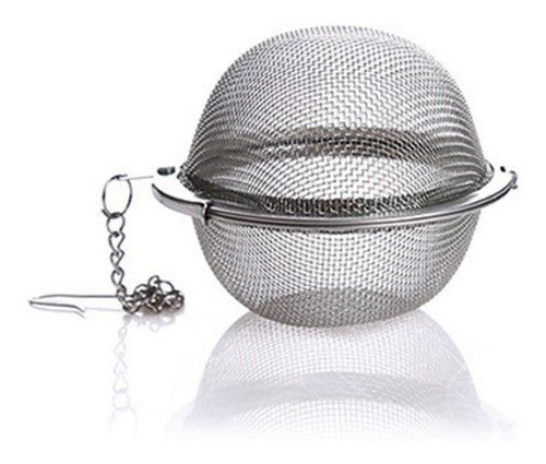 Kit 6 Infusor De Chá Aço Inox Coador Peneira Chaleira Erva - 1