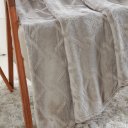 Ver imagem 3 de Manta Queen Brushed Microfibra Flannel 220x230 Camurça