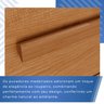 Cômoda para Quarto 8 Gavetas Diamante Espresso Móveis - 10