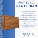 Ver imagem 6 de Cômoda para Quarto 8 Gavetas Diamante Espresso Móveis