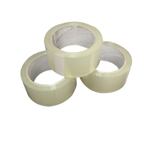 Kit 3 Fitas Adesiva Larga Transparente 45mm X 100 Casa do Puff