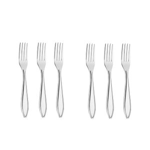 Garfo de Mesa Talheres Aço Inox Victoria 6un