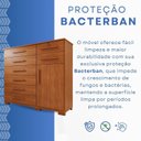 Ver imagem 5 de Cômoda para Quarto 1 Portas 8 Gavetas Ônix Expresso Móveis Marrom/Cinamomo