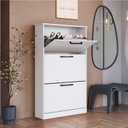 Ver imagem 1 de Sapateira para Quarto 18 Pares Melissa Branco