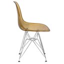 Ver imagem 3 de Cadeira Charles Eames Cristal Eiffel Designer Bege