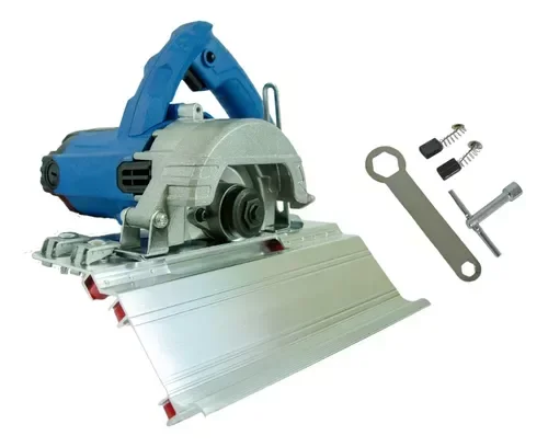 Serra Mármore 1350w Profissional + Base Meia Esquadria 45° - 2