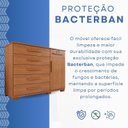 Ver imagem 4 de Cômoda para Quarto 1 Portas 6 Gavetas Jade Expresso Móveis Marrom/Cinamomo