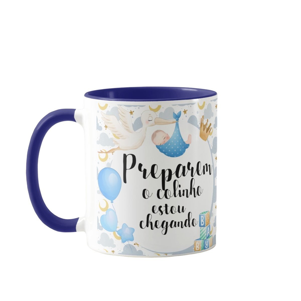Caneca Personalizada Para Anunciar Gravidez Amigos Família - 1