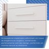 Cômoda para Quarto 1 Portas 4 Gavetas Pérola Expresso Móveis - 7