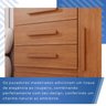 Cômoda para Quarto 1 Portas 4 Gavetas Pérola Expresso Móveis - 9