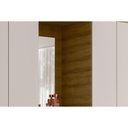 Ver imagem 6 de Guarda Roupa Casal 4 Portas e 3 Gavetas C/ 1 Espelho Clapton Freijo/off White - Caemmun