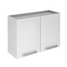 Armário Aéreo Itatiaia 2 Portas 80Cm Tarsila Ip2-80 Branco - 1