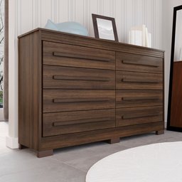 Cômoda para Quarto 8 Gavetas Diamante Expresso Móveis - 2