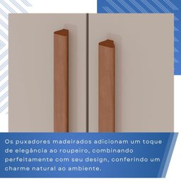 Cômoda para Quarto 2 Portas 8 Gavetas Esmeralda Expresso Móveis - 10