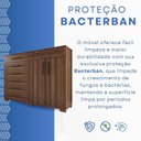 Ver imagem 5 de Cômoda para Quarto 2 Portas 8 Gavetas Esmeralda Expresso Móveis