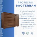 Ver imagem 4 de Cômoda para Quarto 1 Portas 6 Gavetas Jade Expresso Móveis