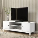 Ver imagem 2 de Rack para TV 2 Portas 150x44x47 cm Branco Ditália