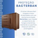 Ver imagem 5 de Cômoda para Quarto 1 Portas 4 Gavetas Pérola Expresso Móveis