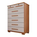 Ver imagem 3 de Cômoda para Quarto 7 Gavetas Topázio Expresso Móveis