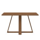 Ver imagem 5 de Mesa de Jantar 135cm Retangular sem Vidro Avena Marrom/Canella