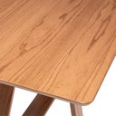 Ver imagem 4 de Mesa de Jantar 160cm Retangular sem Vidro Avena Marrom/Cannela