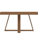 Ver imagem 5 de Mesa de Jantar 160cm Retangular sem Vidro Avena Marrom/Cannela