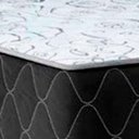 Ver imagem 4 de Cama Box Baú Solteiro 88 Tecido Sintético Branco com Colchão Marrocos - Poliéster - Espuma D33