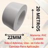 Fita de Borda para Mdf Cinza Off White Suave Sense Fosco Duratex 22mm X 20m Móveis Acabamento - 4