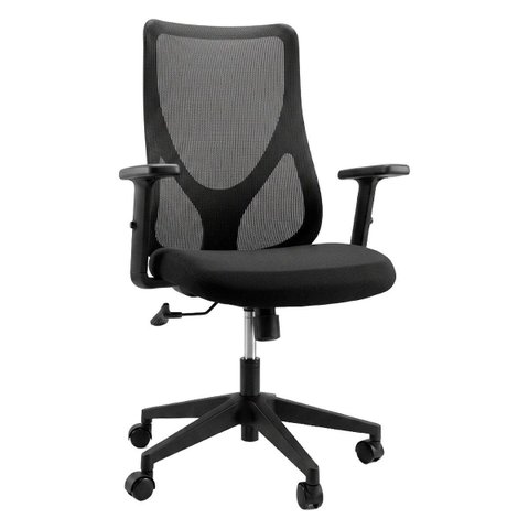 Cadeira Diretor Oficial Comfort Corporate Pro Preto - 1 - Giratória