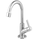 Ver imagem 2 de Torneira Lavatório Banheiro Bica Móvel Abs 1095 C-72 ¼ Volta:Cromado