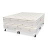 Cama Box + Colchão Castor King Hotel Collection Fire Retardant Double Face Pocket 180x200x60cm - 1