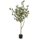Ver imagem 1 de Planta Artificial Arvore Eucalipto C/pote X240 Verde 1,4cm